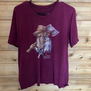 Founders Brewing Co- “Backwoods Bastard” T-Shirt- XL